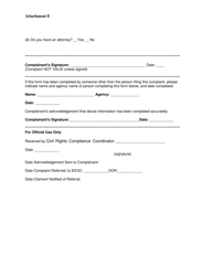 Attachment E Ovs Voca Discrimination Complaint Policies and Procedures - New York, Page 10
