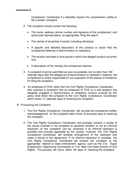 Attachment E Ovs Voca Discrimination Complaint Policies and Procedures - New York, Page 4