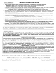 Form C-4 Doctor&#039;s Initial Report - New York, Page 5