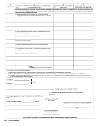 Form SI-1 Application for Self-insurance - New York, Page 2