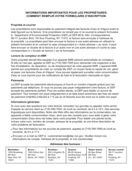 Registration for Water &amp; Sewer Billing - New York City (English/French), Page 3