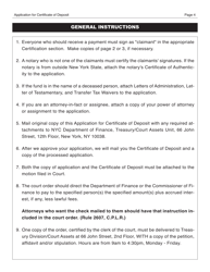 Application for Certificate of Deposit - New York City, Page 4