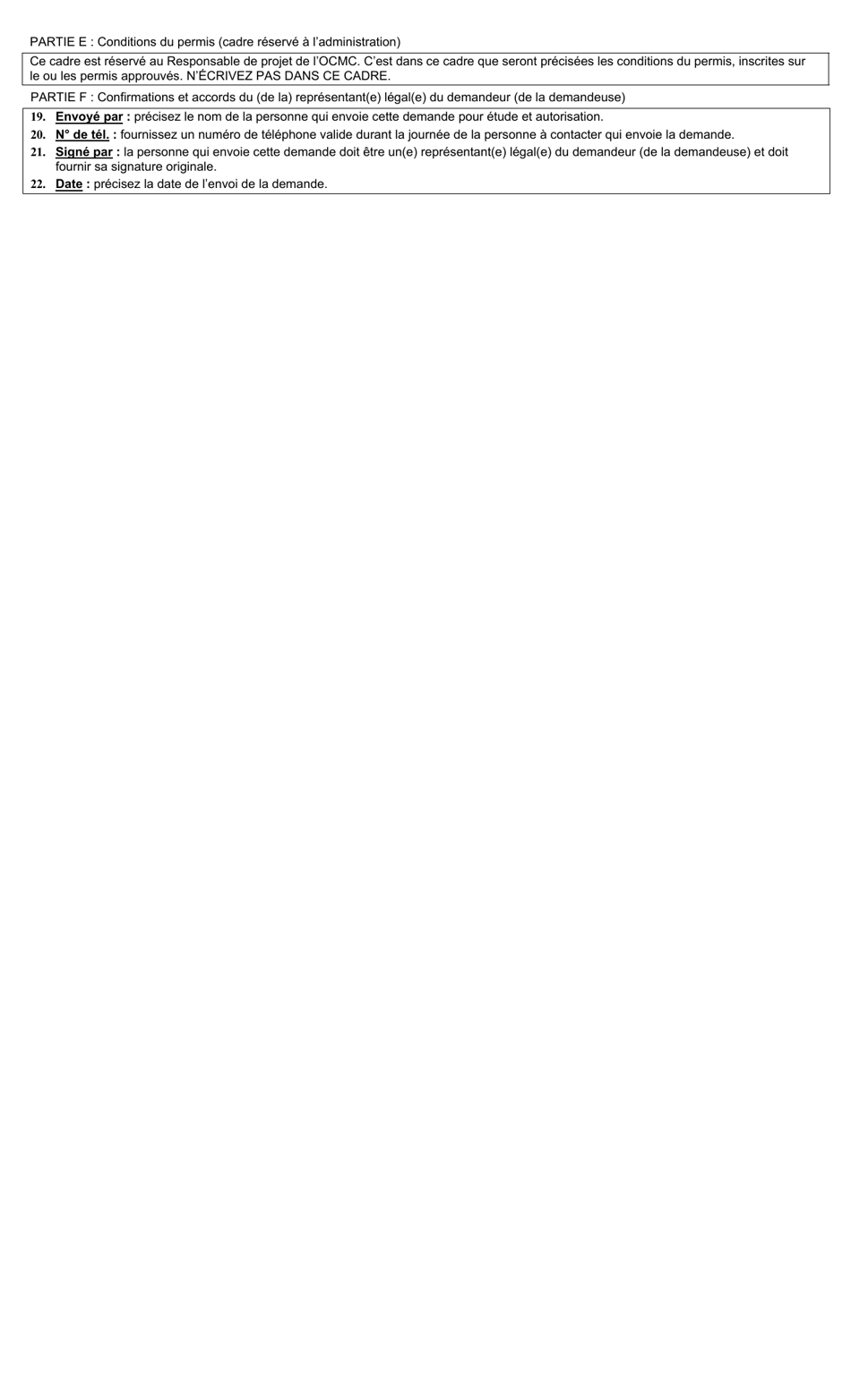 Application for Roadway / Sidewalk Permit(S) - New York City (French), Page 3