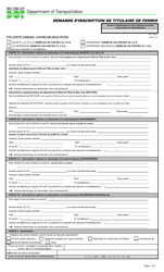 Permittee Registration Application - New York City (French)