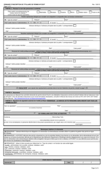 Permittee Registration Application - New York City (French), Page 2