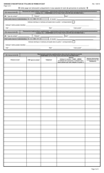 Permittee Registration Application - New York City (French), Page 3