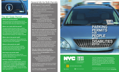 Application for a City Permit - Parking Permits for People With Disabilities (Pppd) - New York City, Page 7
