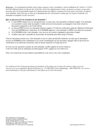 Application for a City Permit - Parking Permits for People With Disabilities (Pppd) - New York City (French), Page 2