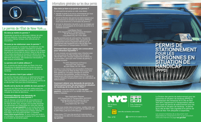 Application for a City Permit - Parking Permits for People With Disabilities (Pppd) - New York City (French), Page 7