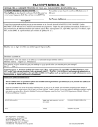 Application for a New York City Parking Permit for People With Disabilities (Pppd) - New York City (Haitian Creole), Page 4