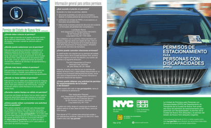Solicitud Para Un Permiso De La Ciudad - Permisos De Estacionamiento Para Personas Discapacitadas - New York City (Spanish), Page 7