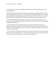 APHIS PPQ Form 519 Compliance Agreement, Page 2