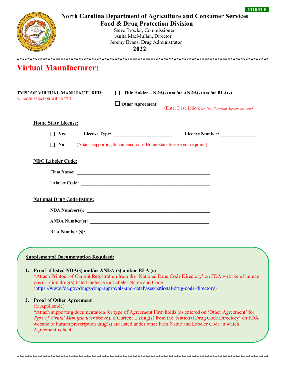 Drug Application - North Carolina, Page 6