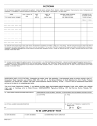 MPID Form 1F Application for State Meat Inspection - North Carolina, Page 2
