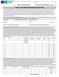 Home Tbra Recertification Form - New York City, Page 4
