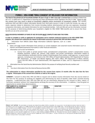 Home Tbra Recertification Form - New York City, Page 6