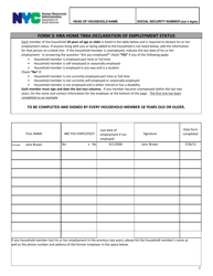 Home Tbra Recertification Form - New York City, Page 7