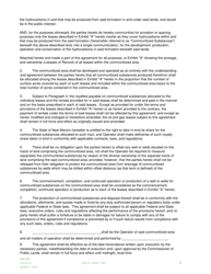 Communitization Agreement - Short Term - New Mexico, Page 2