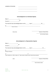 Communitization Agreement - Short Term - New Mexico, Page 4