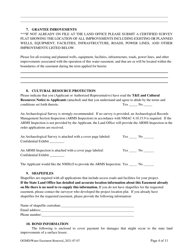 &quot;Application for Renewal of Water Easement&quot; - New Mexico, Page 4