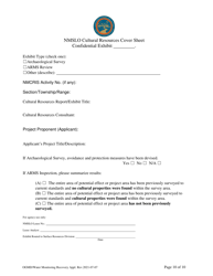 Application for Water Monitoring/Recovery Well Easement - New Mexico, Page 10
