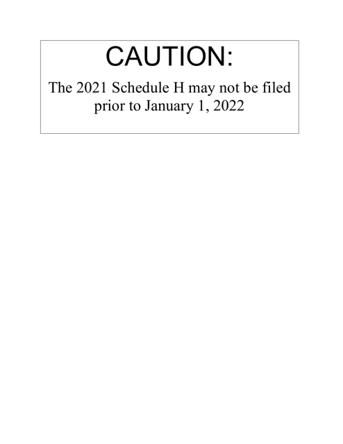 Form I-016I Schedule H 2021 Printable Pdf