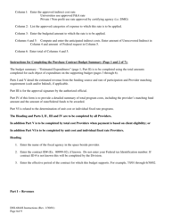 Instructions for Form DSS-6844S Purchase Contract Budget - North Carolina, Page 6