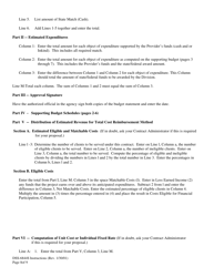 Instructions for Form DSS-6844S Purchase Contract Budget - North Carolina, Page 8