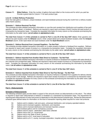 Instructions for Form GAS-1207 Refiner Return - North Carolina, Page 5