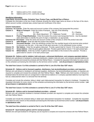 Instructions for Form GAS-1207 Refiner Return - North Carolina, Page 6