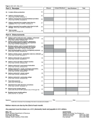 Form GAS-1207 Refiner Return - North Carolina, Page 3