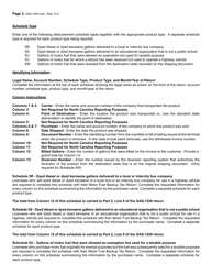 Instructions for Form GAS-1259 Motor Fuel Backup Tax Return - North Carolina, Page 3