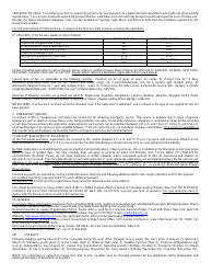 &quot;Indian Visa Application Form - Consulate General of India&quot; - New York City, Page 4