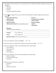 Asthma Assessment Form - Wilmington Health, Page 3