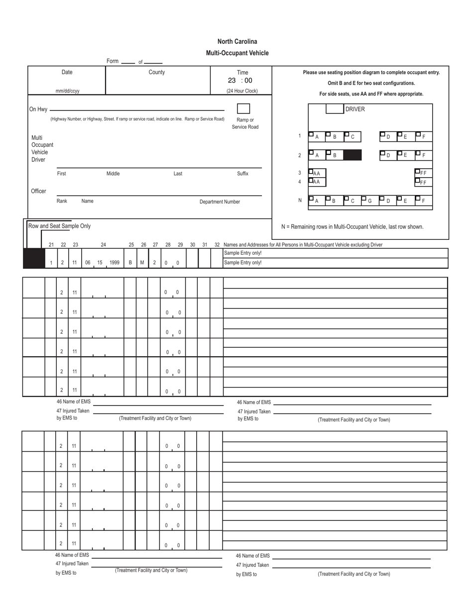 Form DMV-349 - Fill Out, Sign Online and Download Fillable PDF, North ...