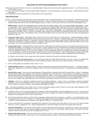 Form UCC1 Ucc Financing Statement, Page 2