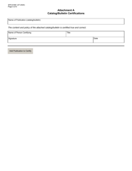 Form SFN61681 Application for Institution Approval to Train Veterans - North Dakota, Page 5