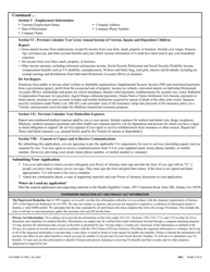 VA Form 10-10EZ Application for Health Benefits, Page 2
