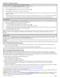 VA Form 21-526EZ Application for Disability Compensation and Related Compensation Benefits, Page 7