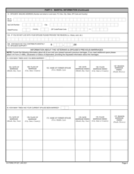 VA Form 21P-527 Income, Net Worth, and Employment Statement, Page 4