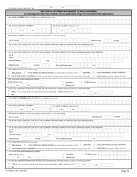 VA Form 21-686C Application Request to Add and/or Remove Dependents, Page 10