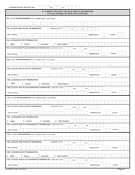 VA Form 21-686C Application Request to Add and/or Remove Dependents, Page 9