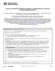 VA Form 21P-527EZ - Fill Out, Sign Online And Download Fillable PDF ...