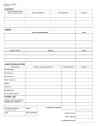 Form SFN54411 Veterans Aid Loan Application - North Dakota, Page 2