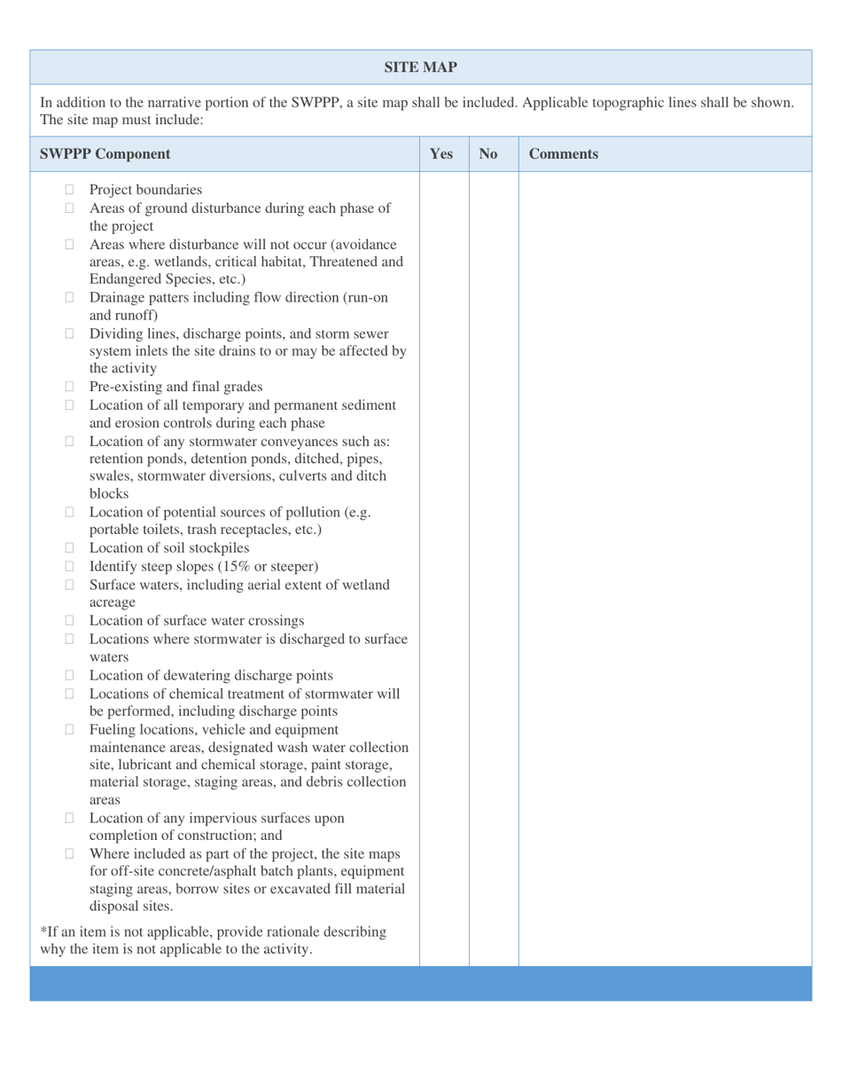 Stormwater Pollution Prevention Plan Evaluation - North Dakota, Page 4