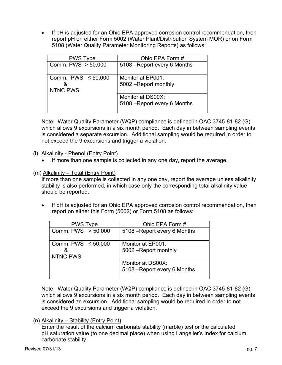 Form Epa5002 Fill Out Sign Online And Download Printable Pdf Ohio Templateroller 1969