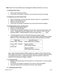 Form EPA5002 Water Plant/Distribution System Monthly Operating Report (Mor) - Ohio, Page 8