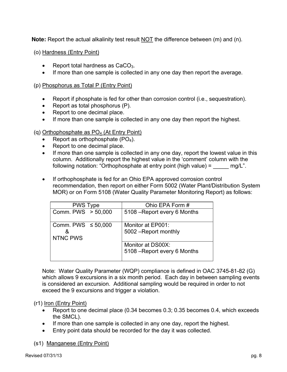 Form Epa5002 Fill Out Sign Online And Download Printable Pdf Ohio Templateroller 5565