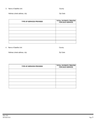 Form HEA1901 Annual Hospital Registration and Planning Report - Ohio, Page 3