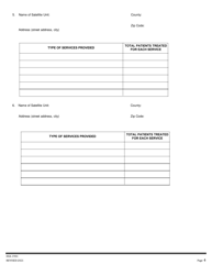Form HEA1901 Annual Hospital Registration and Planning Report - Ohio, Page 4